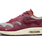 Nike Air Max 1 Patta Waves Rush Maroon (with Bracelet)