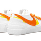 Nike Blazer Low sacai White Magma Orange