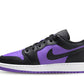 Jordan 1 Low Purple Venom (GS)