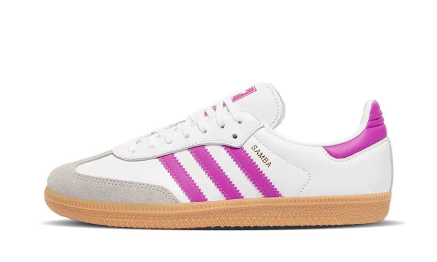 adidas Samba OG Footwear White Purple (Kids)