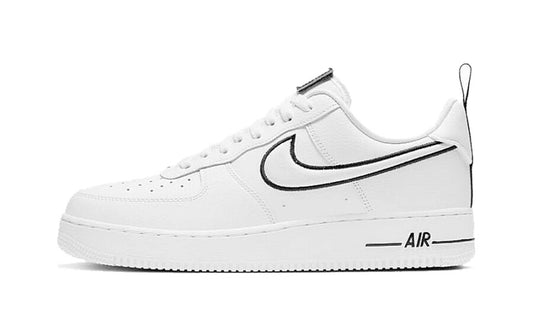 Nike Air Force 1 Low White Black Outline Swoosh