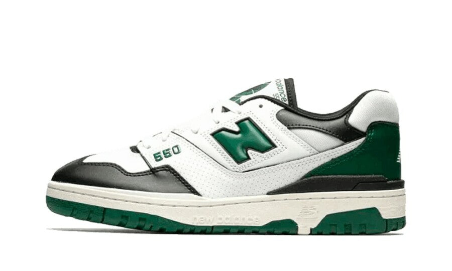 New Balance 550 White Green Black