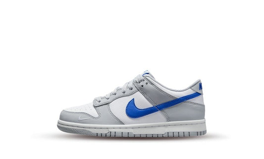 Nike Dunk Low Mini Swoosh Wolf Gray Game Royal (GS)