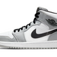 Jordan 1 Mid Light Smoke Grey