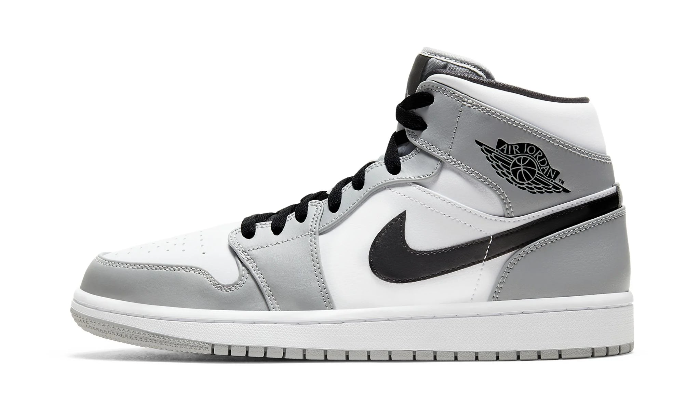 Jordan 1 Mid Light Smoke Grey