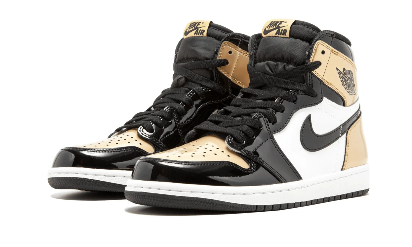 Jordan 1 Retro High NRG Patent Gold Toe