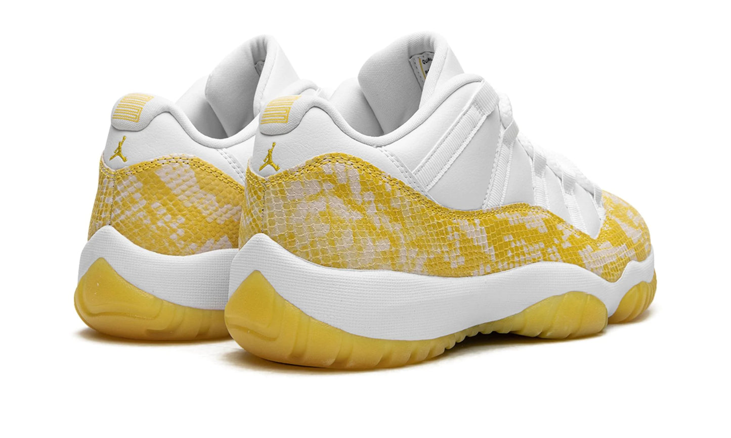 Jordan 11 Retro Low Yellow Snakeskin (Women's)