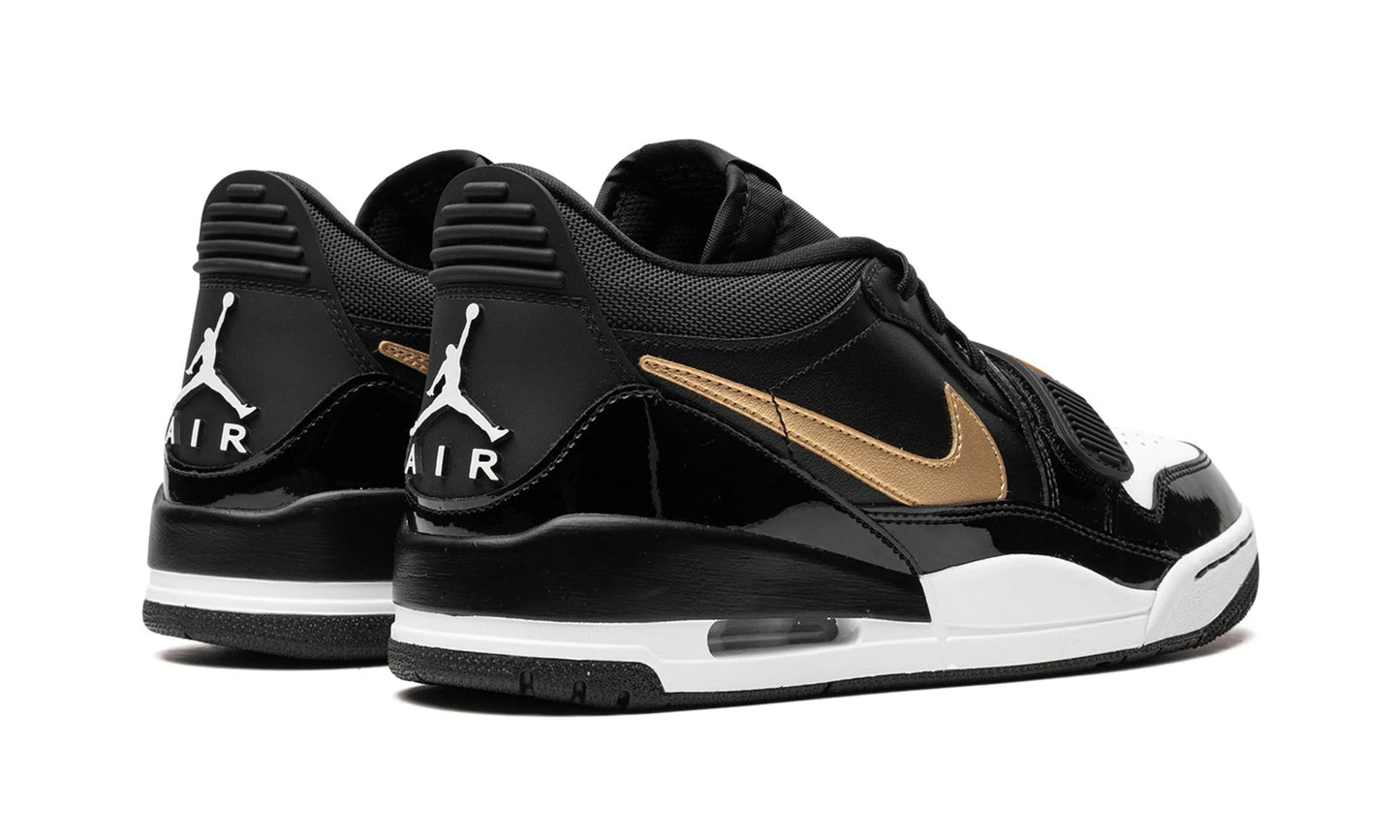 Jordan Legacy 312 Low Black Metallic Gold