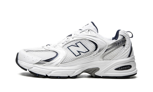 New Balance 530 White Silver Navy