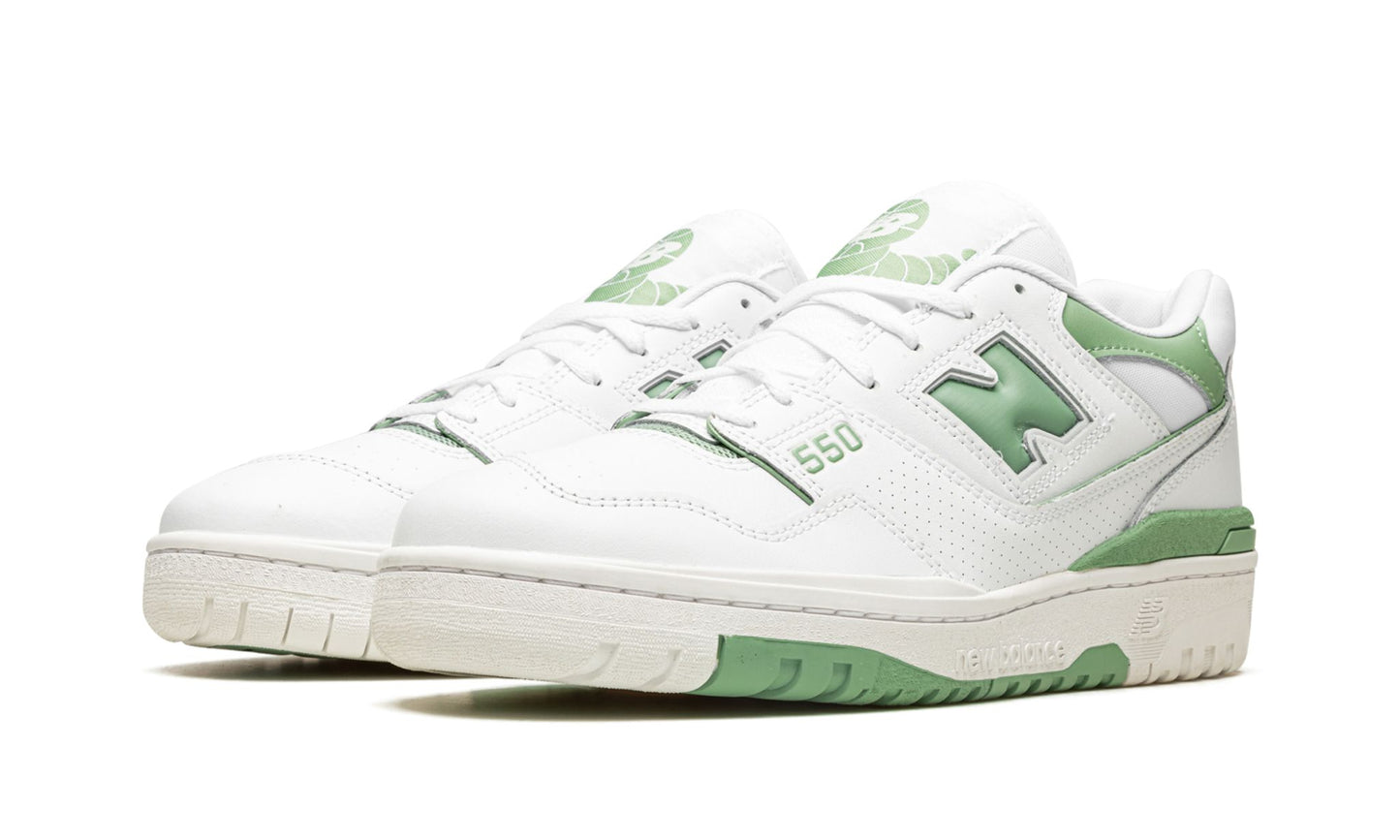 New Balance 550 White Mint Green