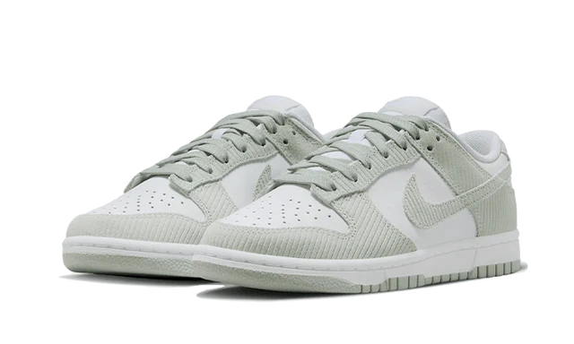 Nike Dunk Low Light Silver Corduroy (Women's)