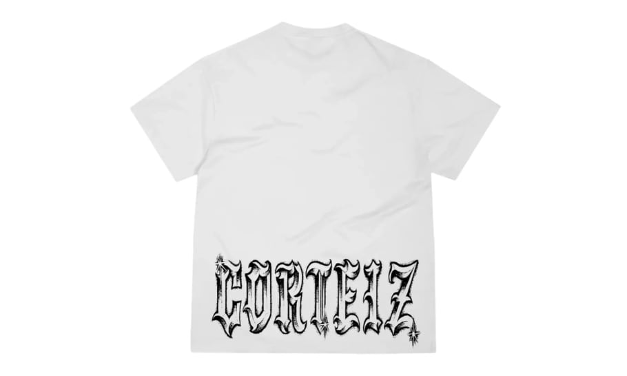 Corteiz Gothic Tee White