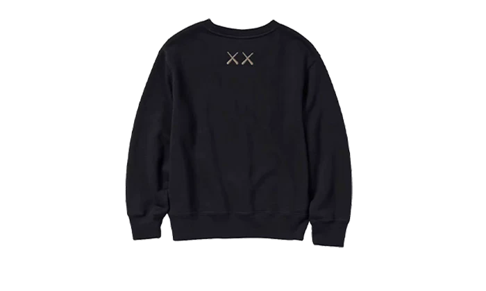 Uniqlo Longsleeve Sweatshirt KAWS Black