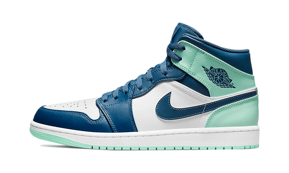 Jordan 1 Mid Mystic Navy Mint Foam - soleHub