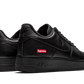 Nike Air Force 1 Low Supreme Black - soleHub