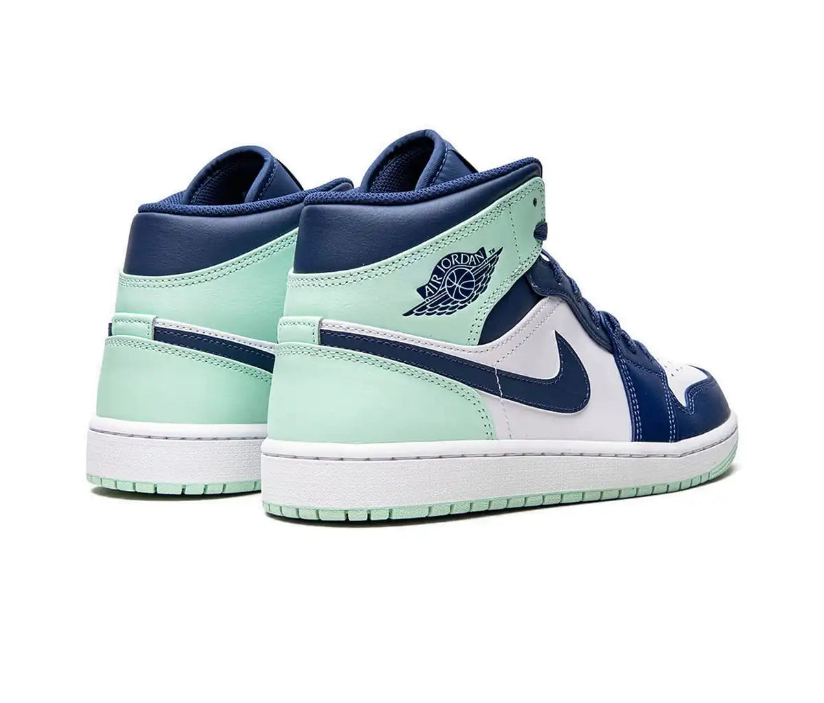 Jordan 1 Mid Mystic Navy Mint Foam - soleHub