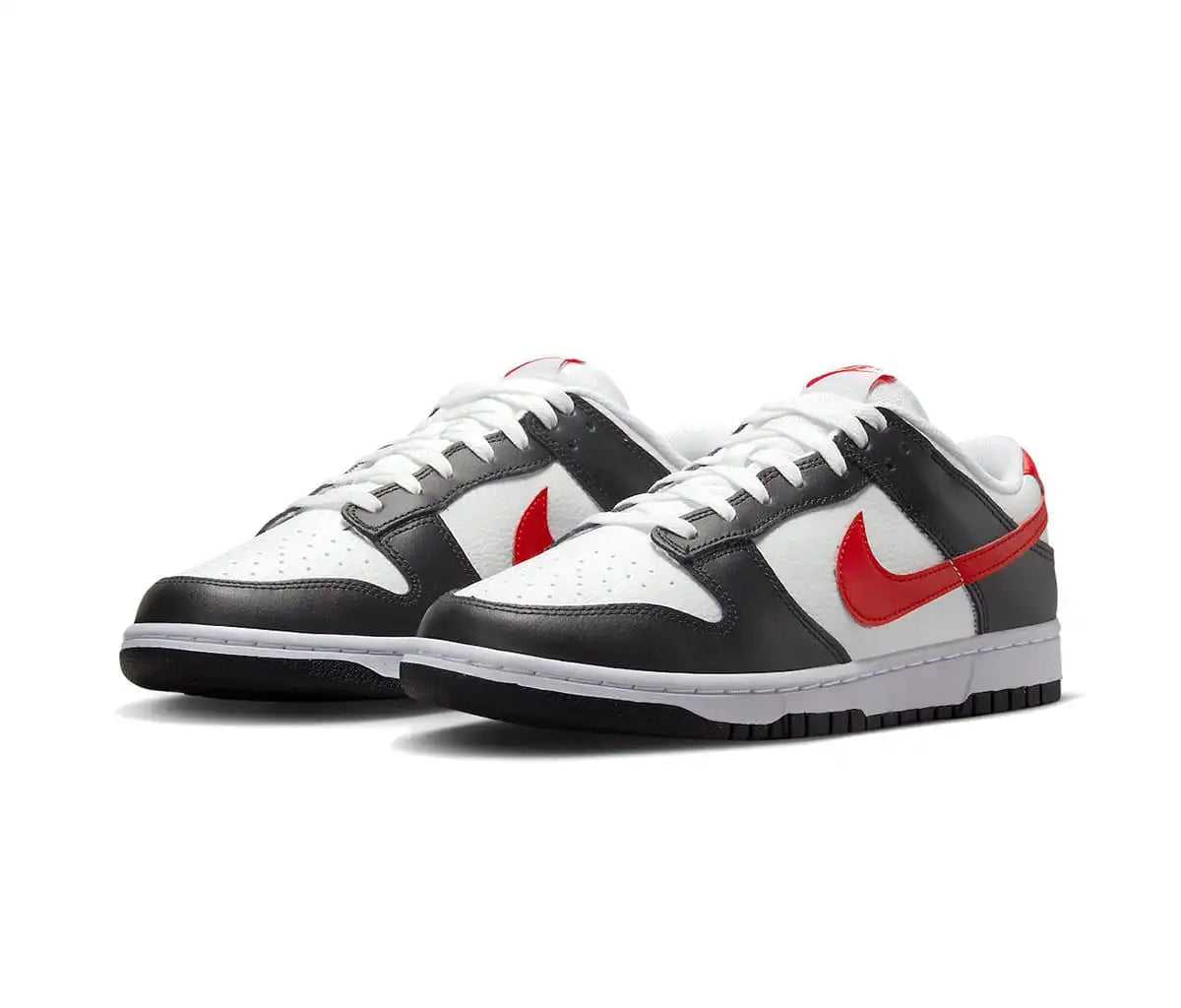 Nike Dunk Low Red Swoosh Panda - soleHub