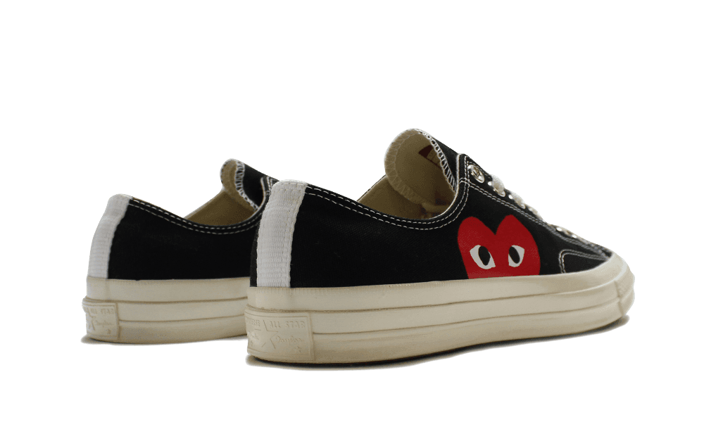 Converse Chuck Taylor All-Star 70s Low CDG PLAY Black - soleHub